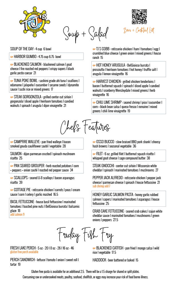 Menu Back